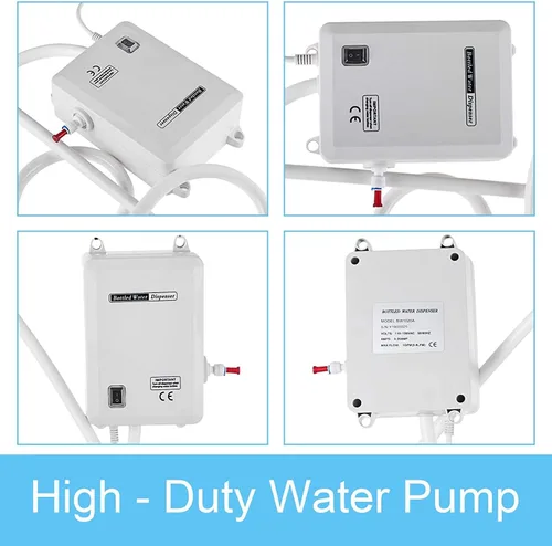 Miniatura 8 de VEVOR Sistema de bomba despachadora de agua embotellada, sistema de dispensación 2x5 galones, dispensador de agua eléctrico automático, bomba