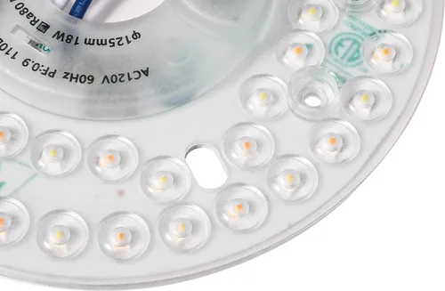 Miniatura 3 de Kit de actualización de luz LED para ventilador de techo de 4.92 pulgadas, luz empotrada de techo, panel de repuesto de luz de ventilador de techo
