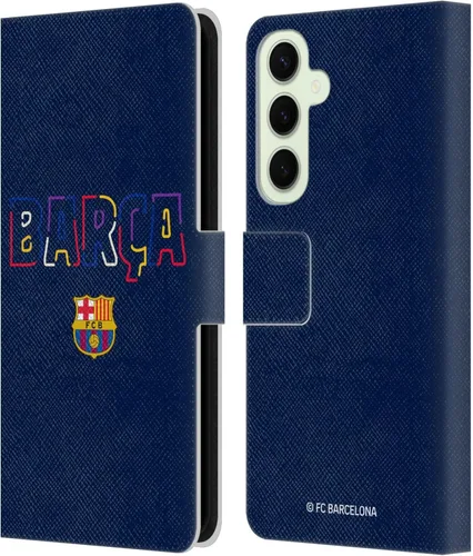 Miniatura 218 de Head Case Designs Funda de piel con licencia oficial del FC Barcelona Barca Crest Graphics para Samsung Galaxy A06 4G