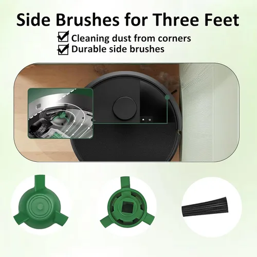 Miniatura 6 de Kit de 25 accesorios para iRobot Roomba Plus 405/505/507 Combo Robot Aspirador, 2 cepillos principales, 6 bolsas de polvo, 6 almohadillas