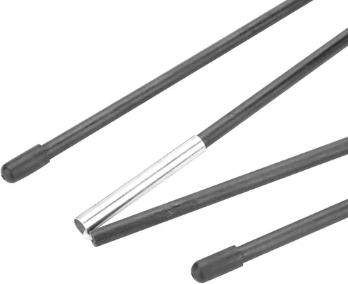 Miniatura 7 de Postes de repuesto para tienda, postes de tienda de campaña para lona, accesorios de tienda, fibra de vidrio ajustable ligera con diseño de cabeza