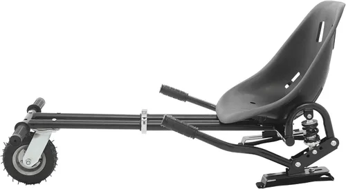 Miniatura 7 de Accesorio de asiento Hoverboard, 27.5 a 37.4 pulgadas, ajuste ajustable para asiento de scooter con doble amortiguador para patinetes de equilibrio