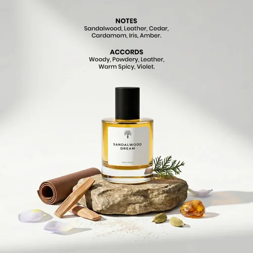 Miniatura 2 de Perfume eterno de sándalo para mujer, perfume de larga duración, 1.69 onzas líquidas, perfume de diseñador para hombres con 1 onza líquida