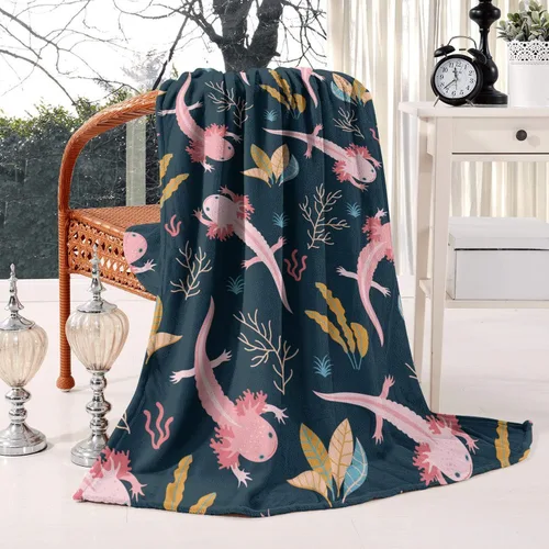 Miniatura 41 de Manta alemana de pelo corto para adolescentes y adultos, manta de franela suave y cálida para sofá, cama, camping, viajes, decoración del hogar, 50