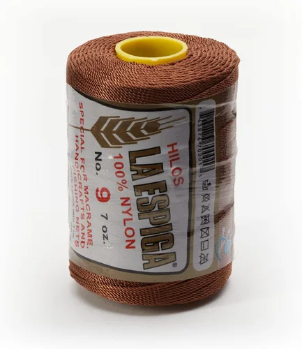 Miniatura 45 de N° 9 - 100% Cordón de Hilo de Nylon Omega para Tejer y Crochet - 01 Blanco