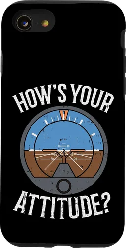 Miniatura 18 de Hows Your Attitude Funny Altitude Aviation Humor Pilot Gift Case for iPhone 17
