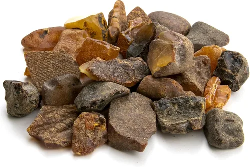 Miniatura 9 de Piedras ámbar crudas – Piedra de ámbar suelta natural sin pulir hecha a mano certificada para manualidades de joyas y pulido de cuentas - Amber