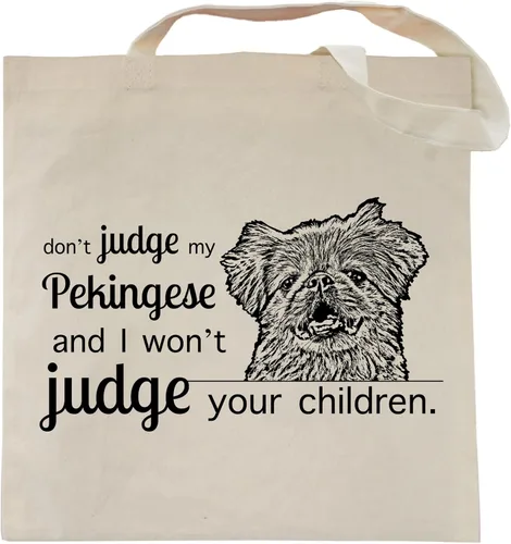 Miniatura 20 de Pet Studio Art Bolso tote Don't Judge My Dog DOBERMAN