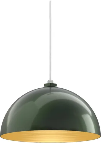 Miniatura 109 de Steel Lighting Co. Brentwood - Lámpara colgante Montada en el techo Cúpula redonda de 14 pulgadas Estilo moderno contemporáneo de granja