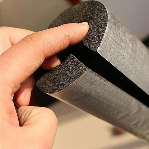 Miniatura 2 de Tubo de espuma de aislamiento de tubería - Aislamiento de tubería de agua para exteriores, tubo de aislamiento térmico de papel de aluminio 0.79
