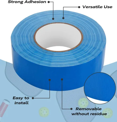 Miniatura 5 de Outdoor Pickleball Court Tape, 2in x 230FT Pickleball Tape Lines for Indoor Outdoor Sports Court Fast Marking, Such as Badminton, Tennis