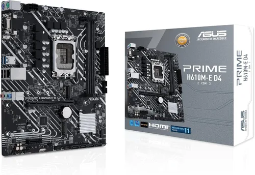 Miniatura 8 de ASUS Prime H610I-PLUS-CSM Placa base Intel H610 (LGA 1700) Mini-ITX con DDR5 5600, PCIe 4.0, ranura M.2, Intel 1 Gb Ethernet, DisplayPort, HDMI