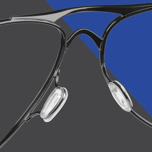 Miniatura 3 de 6 pares de almohadillas de nariz de repuesto amarillas y grises y transparentes para Oakley Feedback OO4079 Holbrook Metal OO4123 Crosshair OO4060