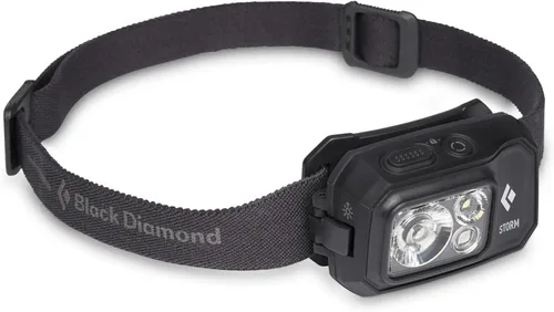 Miniatura 7 de BLACK DIAMOND Linterna frontal Storm 450 450 lúmenes de brillo Impermeable y regulable 3 pilas AAA (incluidas) Camping, Senderismo, Correr