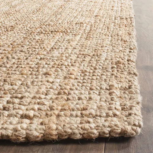 Miniatura 4 de SAFAVIEH Natural Fiber Collection - Alfombra de pasillo, 2 x 8 pies, marrón natural, yute hecho a mano, estilo granja, pelo grueso con textura