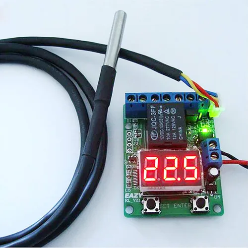 Miniatura 3 de Gikfun 5 unids 3.3 ft DS18b20 sensor de temperatura impermeable digital sensor de sonda térmica para Arduino EK1083