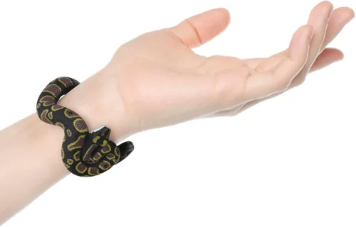 Miniatura 2 de 2 pulseras de serpiente de Halloween, pulsera de serpiente complicada, juguete de broma de pitón para Halloween, día de los inocentes, fiesta