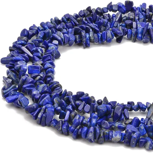 Miniatura 17 de PLTbeads Kit de pulseras de cintura de piedras preciosas curativas natrales de 0.197-0.315 in, diseño de piedras irregulares, fabricación de joyas