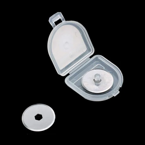 Miniatura 3 de AUTOTOOLHOME Cuchillas de corte rotativas de 0.709 in, paquete de 10 cuchillas rotativas de repuesto, tela de corte, acolchado, álbum de recortes