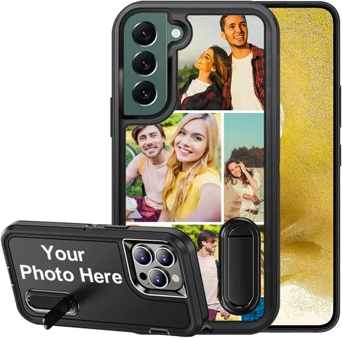 Miniatura 11 de Funda de teléfono personalizada para Samsung Galaxy S22 Ultra 5G, funda protectora de cuerpo completo a prueba de golpes con múltiples fotos, funda