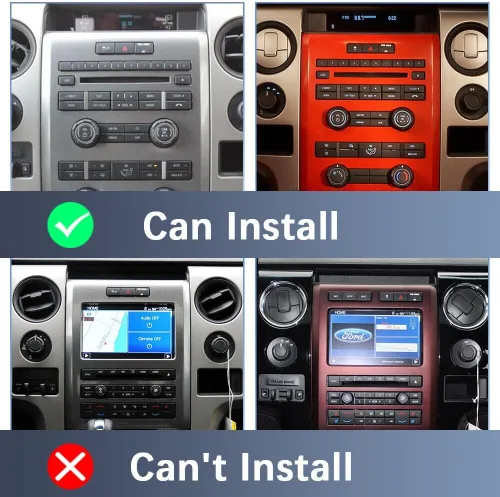 Miniatura 2 de Radio estéreo de coche para Ford F-150 F150 2009-2014, pantalla táctil vertical 9.7 para F150 Android estéreo con Apple Carplay Android Auto