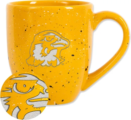 Miniatura 406 de Rico Industries NCAA Virginia Tech Hokies Maroon - Taza de café de cerámica grabada con láser, color del equipo, 16 onzas