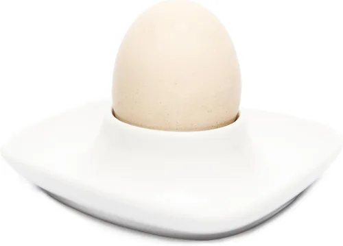Miniatura 2 de Ceramics - Juego de 6 soportes para huevos duros, color blanco