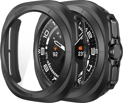 Miniatura 28 de Misxi - Juego de 2 fundas rígidas de policarbonato con protector de pantalla para Samsung Galaxy Watch 5 Galaxy Watch 4 de 40 mm, funda ultradelgada