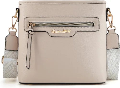 Miniatura 5 de Montana West 2 piezas de conjuntos de bolsos para mujer, grandes bolsos de mano, lindos bolsos cruzados