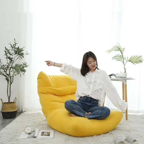 Miniatura 2 de Sillón de descanso, sofá de piso perezoso, puff para sala de estar, silla de esquina, dormitorio, sala de belleza, oficina, sofá perezoso, sillas