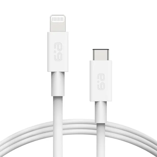 PureGear Cable USB C a Lightning, cable de sincronización de datos certificado MFi de Apple, compatible con entrega de energía y cargadores tipo C