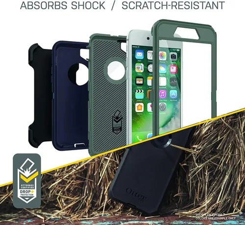 Miniatura 9 de OtterBox Defender Series - Funda para iPhone SE (3ª y 2ª generación) y iPhone 8/7 (solo no Plus), clip de funda incluido, embalaje no minorista