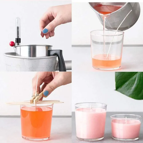 Miniatura 3 de EricX Light Tinte de color de vela, tinte de cera de 24 colores para la fabricación de velas