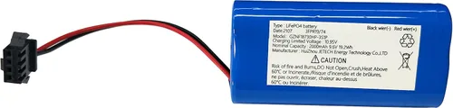 Batería recargable de aspiradora robot de repuesto - Batería de iones de litio LiFePO4 de 9.6V para PUCRCX70 Robot Aspirador - SereneLife
