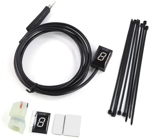 Miniatura 6 de Idea Pantalla LED con indicador de marcha impermeable para motocicleta Honda CB300F CBR400R CBR600RR Fury NC, medidor de marchas con sensores