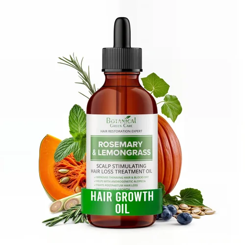 Aceite para el cabello de romero y citronela, aceite de romero para mujeres y hombres, suero para el crecimiento del cabello. Fabricado en Estados