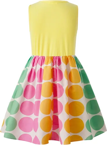 Miniatura 2 de Bonny Billy Vestidos sin mangas de algodón con estampado floral para niña