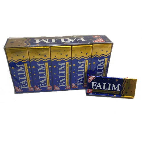 Miniatura 2 de Falim Goma de masilla lisa sin azúcar, paquete de 20 (100 piezas)