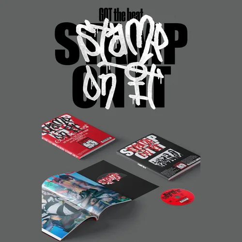 Miniatura 2 de GOT the beat - 1er mini álbum [Stamp On It] (STAMP Ver.) libro de fotos + CD-R + juego de tarjetas postales (volante, foto, póster plegado) +