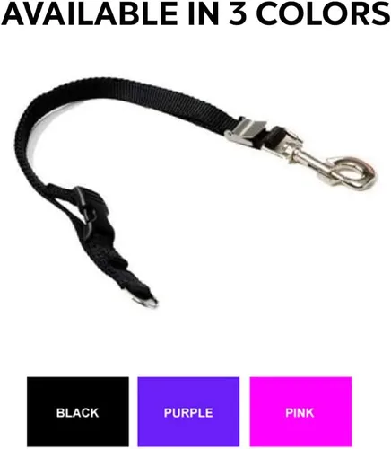 Miniatura 5 de Groomers Helper Bucle profesional de 5/8 pulgadas - Bucle de seguridad para aseo de mascotas para baño de perros, aseo y recorte de perros (negro)