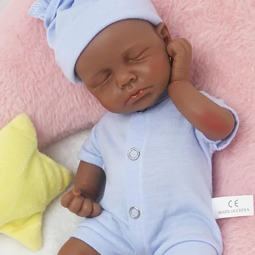 Miniatura 2 de Muñecas de Bebé Reborn de Silicona Completa de 12 pulgadas, Muñecas de Recién Nacido Realistas 1:1 Sin Vinilo Muñecas Reborn de Niño Realistas