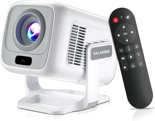Miniatura 8 de [Enfoque automático/Keystone y nativo de 1080P] Mini proyector con Wifi y Bluetooth 5.4, proyectores de película para interior/exterior/dormitorio