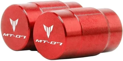 Miniatura 5 de F para Yamaha MT07 FZ07 Mt-07 2019 2020 2021 Palancas de embrague de freno corto y tapas de aire Y para válvula de neumático de automóvil