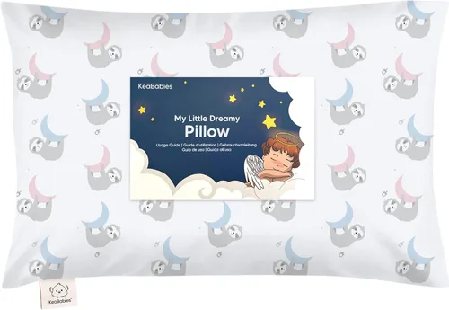 Miniatura 27 de KeaBabies - Almohada con funda para niños pequeños, almohada My Little Dreamy de 13 x 18 pulgadas (ABC Land)