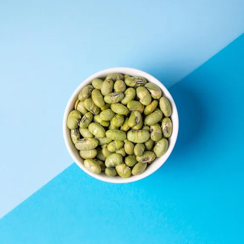 Miniatura 3 de The Only Bean Bocadillos crujientes de Edamame tostado en seco con sal marina, comida Keto alta en proteínas (11g) y baja en carbohidratos, libre