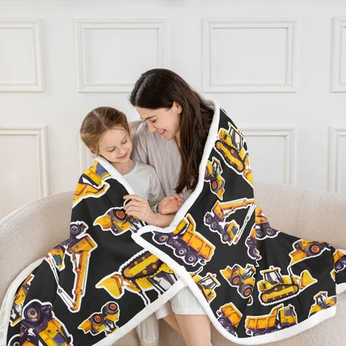Miniatura 38 de Manta Throw con Estampado Egipcio Dorado Estilo Antiguo Egipto Manta Sherpa Patrón de Jeroglíficos del Antiguo Egipto Manta de Vellón para Niños
