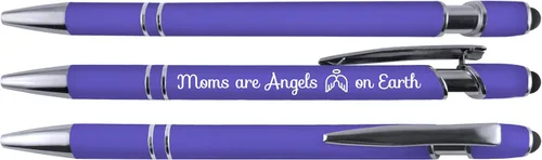 Miniatura 3 de Greeting Pen Mom Comfort Feel - Lápiz capacitivo de metal, paquete de 6 (6080)