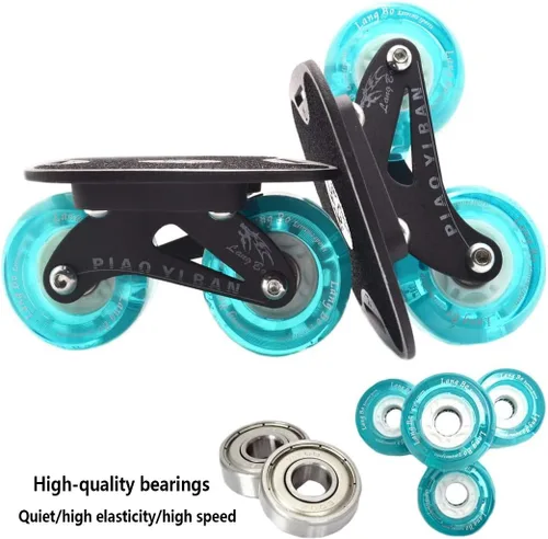 Miniatura 2 de Patines de deriva Split Skateboard portátil Patín de ruedas Freelinedrift Patín de alto rebote al aire libre deslizante adolescente adultos regalo