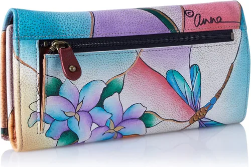 Miniatura 2 de Anna by Anuschka Cartera de cuero genuino pintada a mano para mujer
