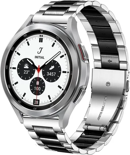 Miniatura 17 de Correa compatible con Samsung Galaxy Watch 6/6 Classic/Galaxy Watch 5/5 Pro / 4/4 Classic/Galaxy 3 de 1.614 pulgadas, correa de repuesto de metal